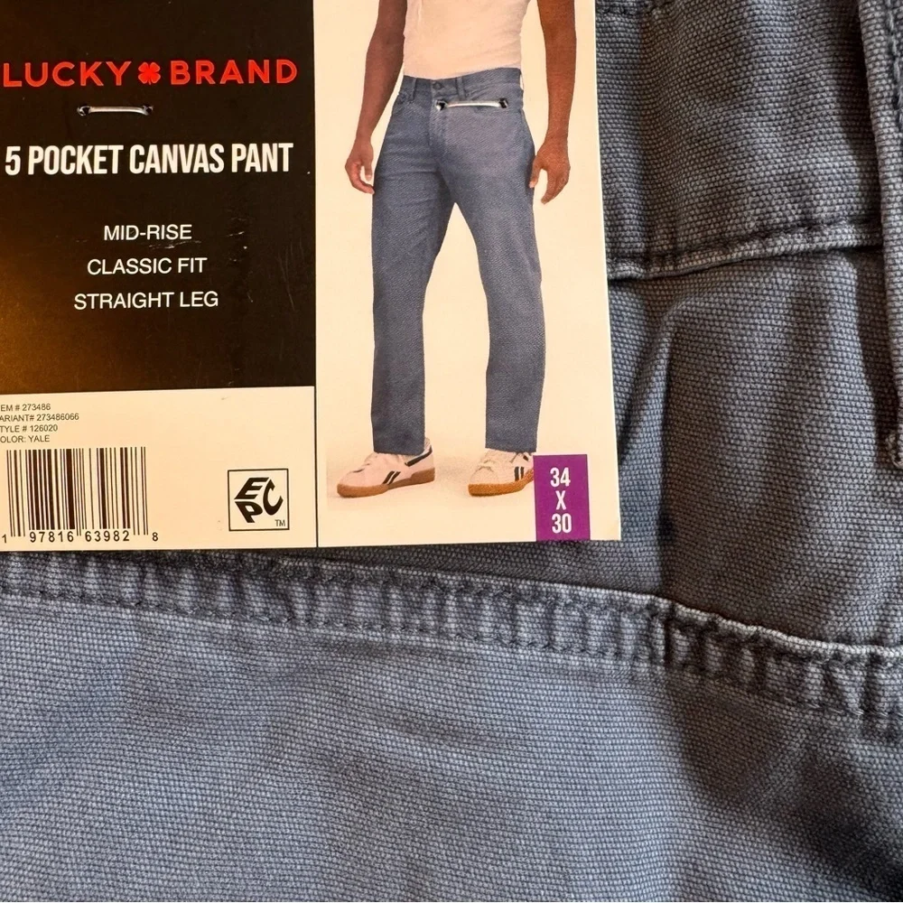 Lucky Brand Straight Fit‎ 5 Pocket pant 30” inseam